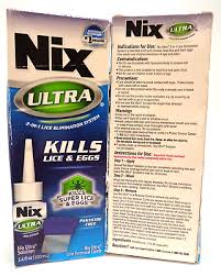 2x nix ultra kills lice eggs