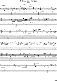 Here you can post a video of you playing the nothing else matters acoustic tab, so your fellow guitarists will be able to see you and rate you. Metallica Nothing Else Matters Notes Tabs Chords By Guitarsheets Blogspot Com Metallica Nothing Else Matters Guitar Notes