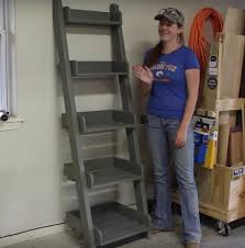 How To Build A Leaning Wall Shelf