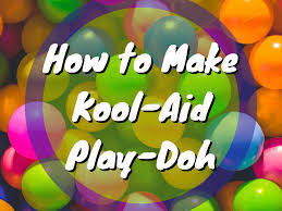 how to make play doh with kool aid