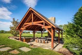 2022 timber frame pavilions amish