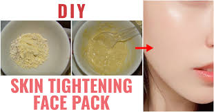 skin tightening face pack do it yourself
