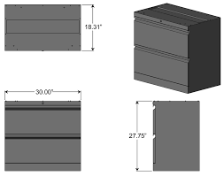 lateral file cabinet for l shaped desks