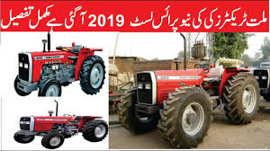 2019 All Models Millat Tractors Price List Pakistan