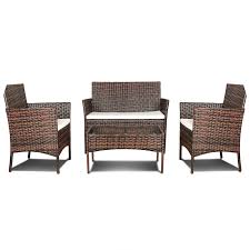 Aluminium sets are strong and lightweight, which means they can be moved around easily. Outdoor 4pcs Patio Ratten Garden Furniture Sofa Set Table Chair Cushion Uk Summer Houses Cheap Corner Summerhouse Sale Garden Sheds Uk