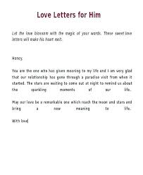 Romantic Love Letters For Him Askwhatif Co