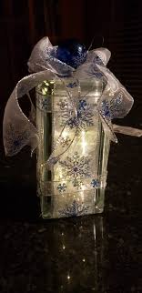decorative glass present look a like