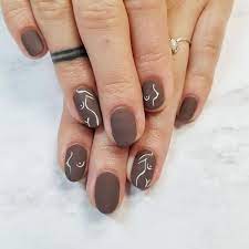 19 brown nail ideas for the perfect