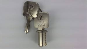 Pusher Glass Door Lock 2 Keys 1800