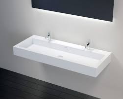 Double Trough Wall Mounted Bathroom