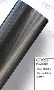 Platinum Gloss Metallic Charcoal Grey