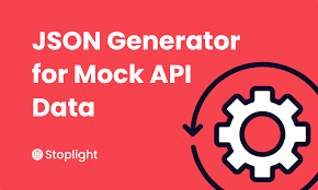 json generator for mock api data