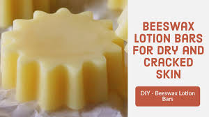 diy beeswax lotion bars for dry and