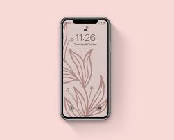 Buy 5 Blush Pink Botanical Iphone