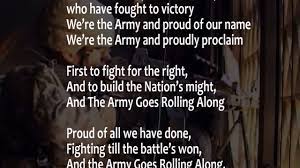 My humble gift to veterans, soldiers, and their loved ones. The Army Song With Lyrics Performed By The United States Army Band Youtube