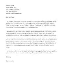 A Letter Of Resignation Putasgae Info