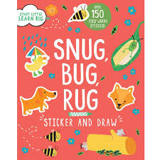 learn big books snug bug rug sticker