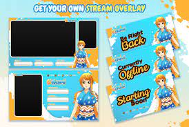 Create customized vtuber live2d animated overlay package for twitch  streamer by Sign_art | Fiverr
