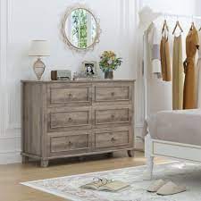 Double Dresser With 6 Drawers 47