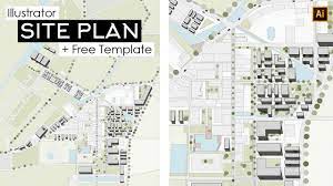 how to render site plan architecture