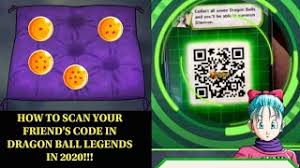 There are over 200 species of unique and highly detailed. Dbz Legends Qr Code 07 2021