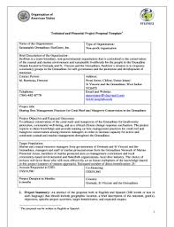 free project proposal template forms