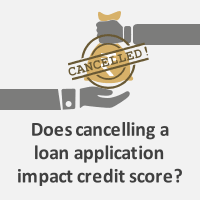 It doesn't matter whether you compare online loans or compare loans from traditional lenders, taking out a personal loan will affect your credit score. Does Cancelling A Loan Application Impact Your Credit Score Abc Of Money
