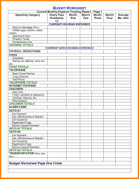Formato Pdf Excel Spreadsheet For Expenses Monthly Business