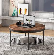 Coffee Table Rustic Wooden Surface