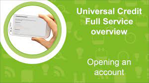 opening an account universal credit