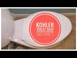 Kohler Toilet Seat Secret
