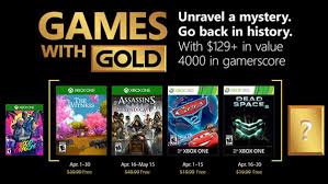 Maybe you would like to learn more about one of these? Free Xbox Games With Gold For April 2018 The Witness Assassin S Creed Syndicate Cars 2 Dead Space 2 Xboxone Hq Com