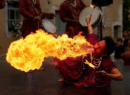 Image result for images of crazy people blowing fire