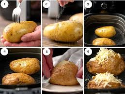 easy air fryer baked potato recipe