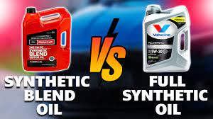 synthetic blend vs full synthetic oil