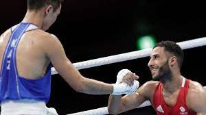Galal yafai (r) reached the olympic men's flyweight final with a split decision victory. E Cckxkngpplrm