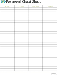 Download By Password Template Excel Free Log Printable