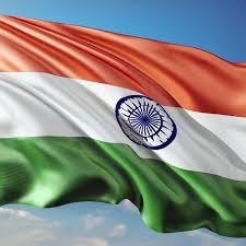 india flag waving texture