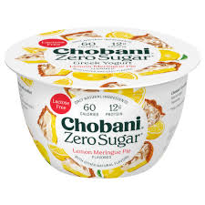 chobani greek yogurt zero sugar lemon