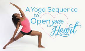 a heart opening yoga sequence for yogis