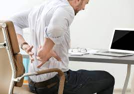 how to sit with lower back pain back