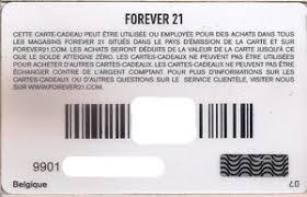gift card forever21 forever 21