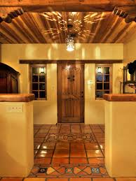 A hacienda in the colonies of the spanish empire, is an estate (or finca), similar to a roman latifundium. Spanish Hacienda Style Foyer With Terra Cotta Tile Hgtv