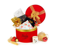christmas her holiday gift basket
