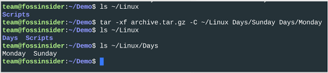 extract tar gz files tar gz in linux