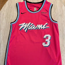 Miami — meyers leonard is a colorful man of his word. Nike Other Dwyane Wade Miami Heat 2819 Jersey Pink Large Poshmark