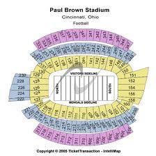 Paul Brown Stadium Seating Chart Call Us Now 877 870 3668