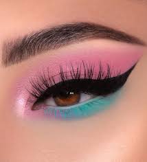 stunning colourful eye makeup looks to