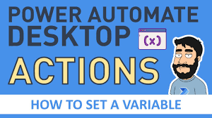 power automate desktop how to set a