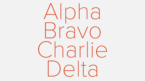 Learning The Nato Phonetic Alphabet Alpha Bravo Aerial Guide